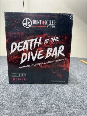 Hunt A Killer: Death At The Dive Bar Murder Mystery Game. New, Sealed